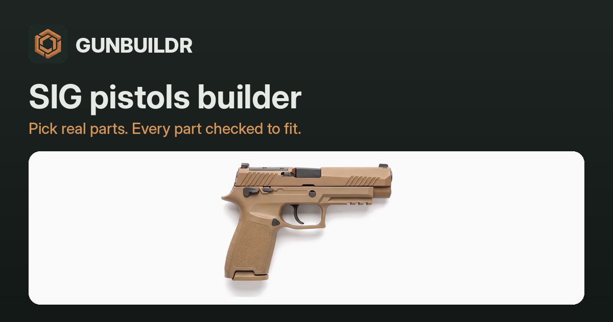 Grayguns Adjustable Straight Trigger Kit P320 on a SIG