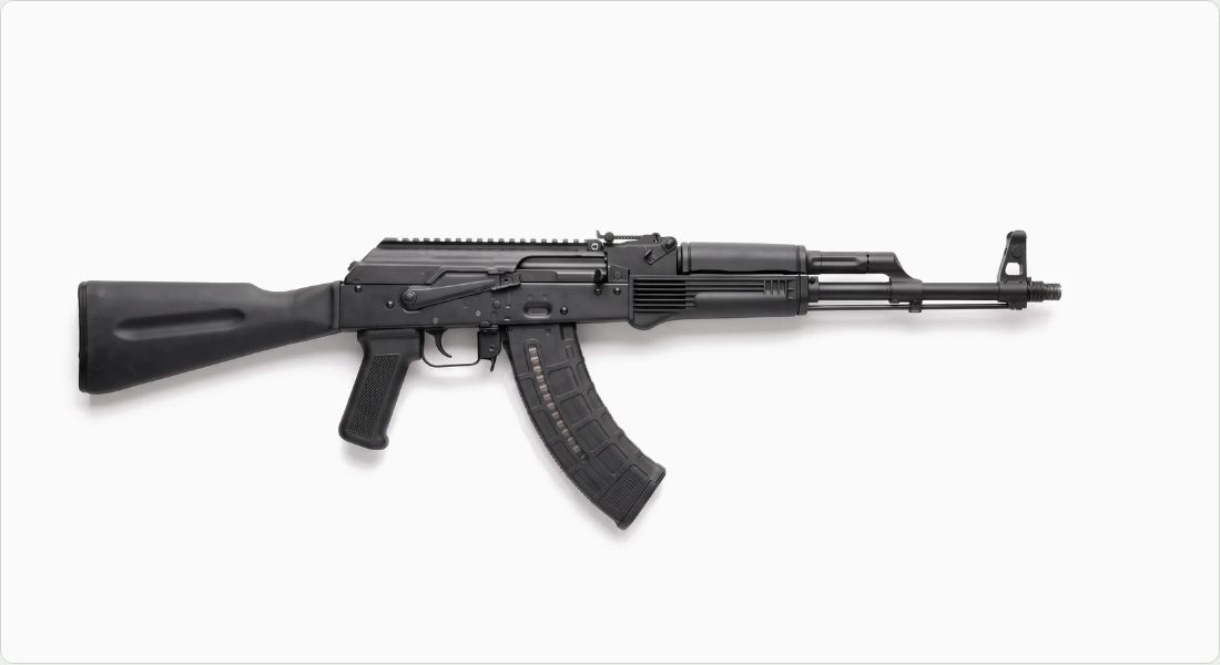 Palmetto State Armory AK-V Hinged Picatinny Dust Cover on a AK
