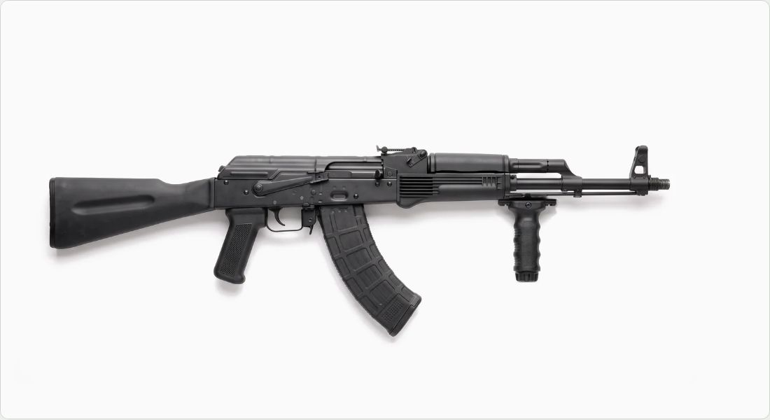 Magpul MVG MOE M-LOK Vertical Grip on a AK