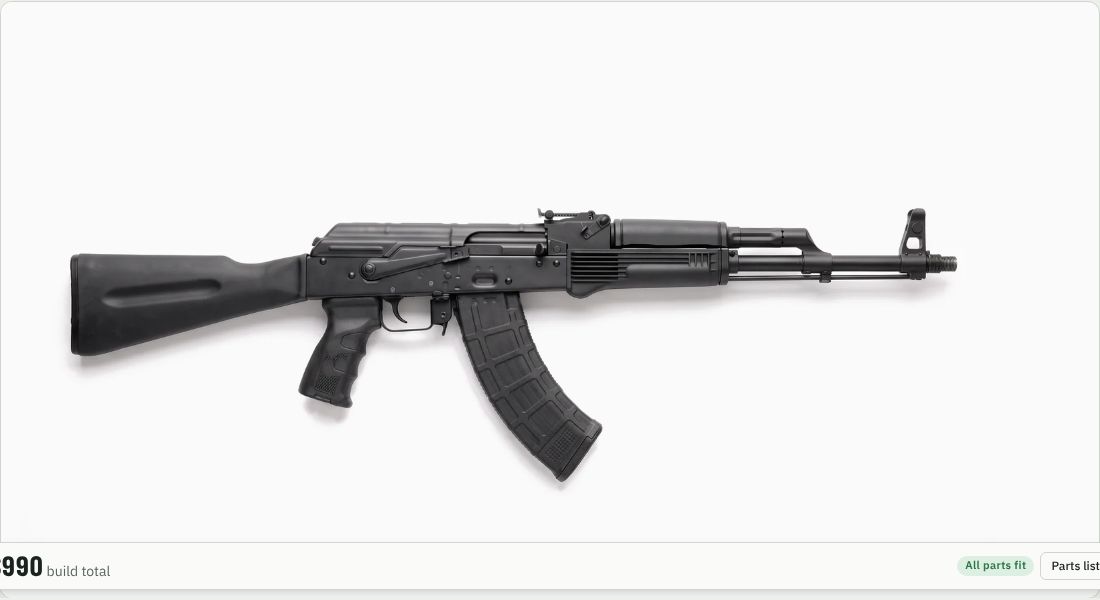 Mission First Tactical Engage AK47 Pistol Grip on a AK