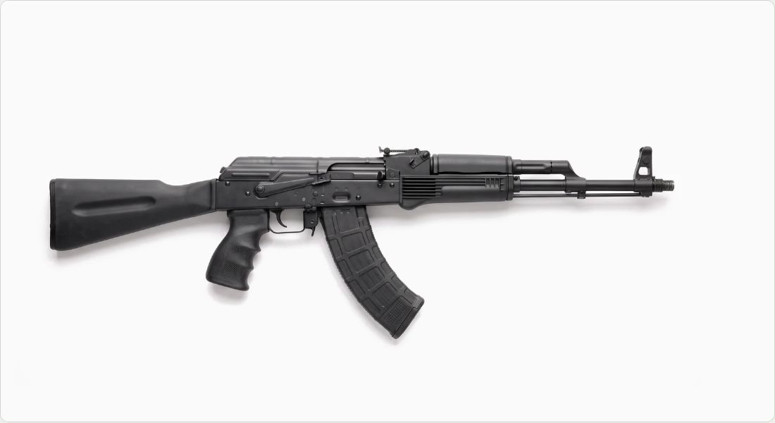 FAB Defense AGR-47 Rubberized Ergonomic Pistol Grip on a AK