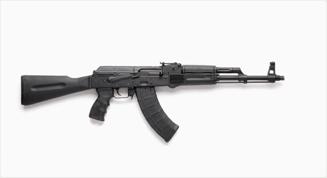 US Palm AK Pistol Grip on a AK