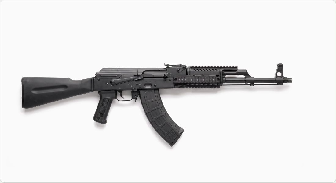 Midwest Industries Universal AK47/74 Handguard (MI-AK) on a AK