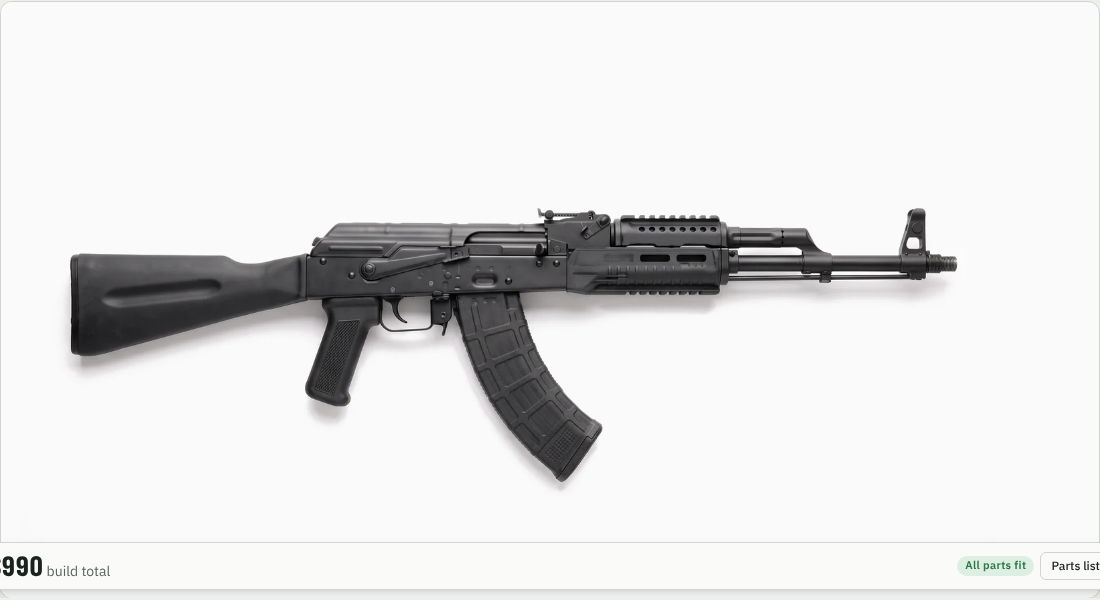 FAB Defense AK-47 Vanguard M-LOK Handguard System on a AK