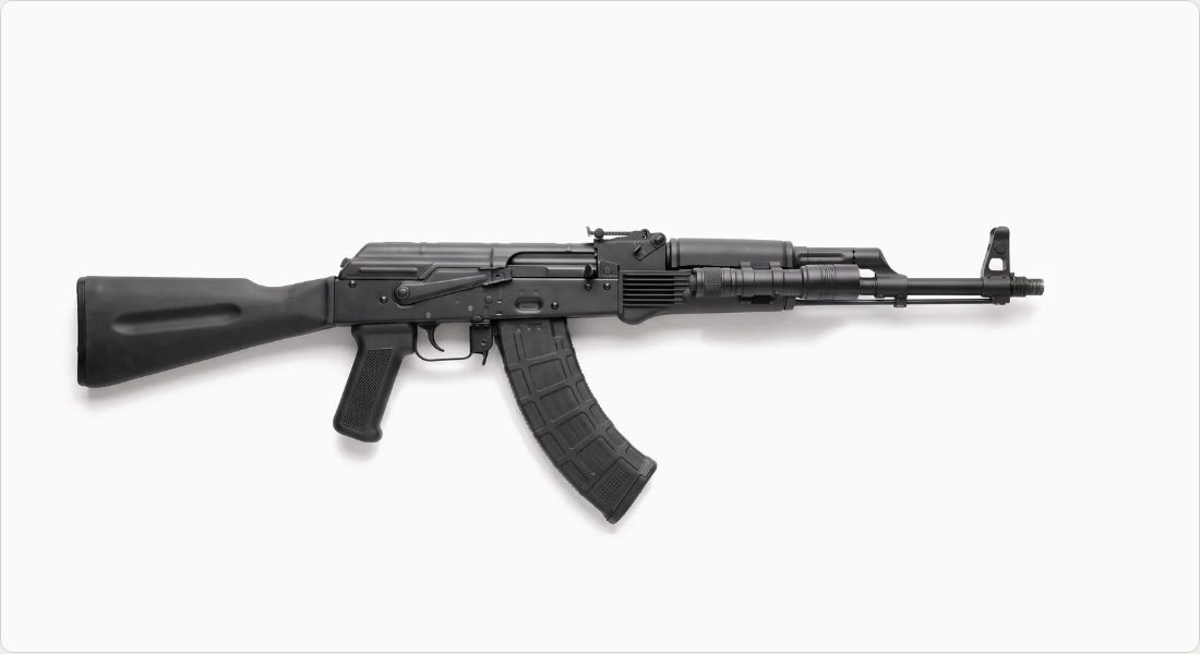 Streamlight ProTac Rail Mount 1 Long Gun Light on a AK