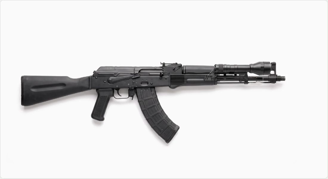 SureFire M640DFT-PRO Turbo Scout Light Pro on a AK