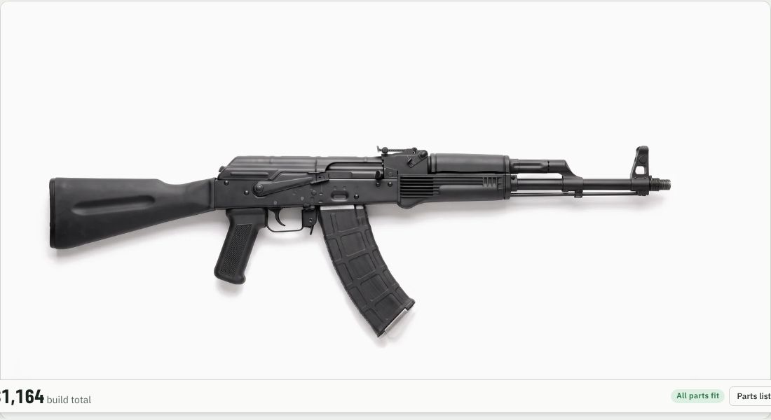 Arsenal Circle 10 AK-74 30-Round (M-74B) on a AK