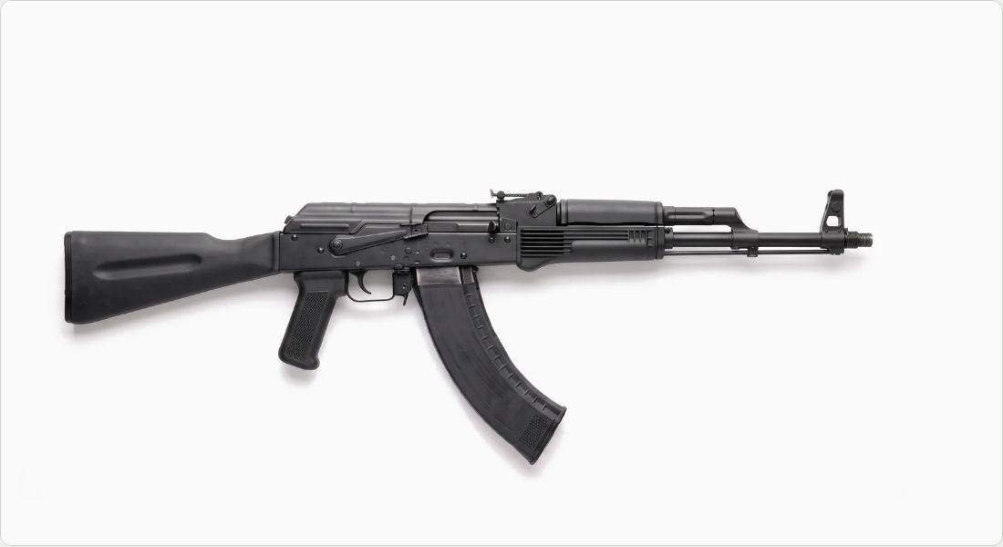 Arsenal Circle 10 AK-74 45-Round (M-74B45) on a AK