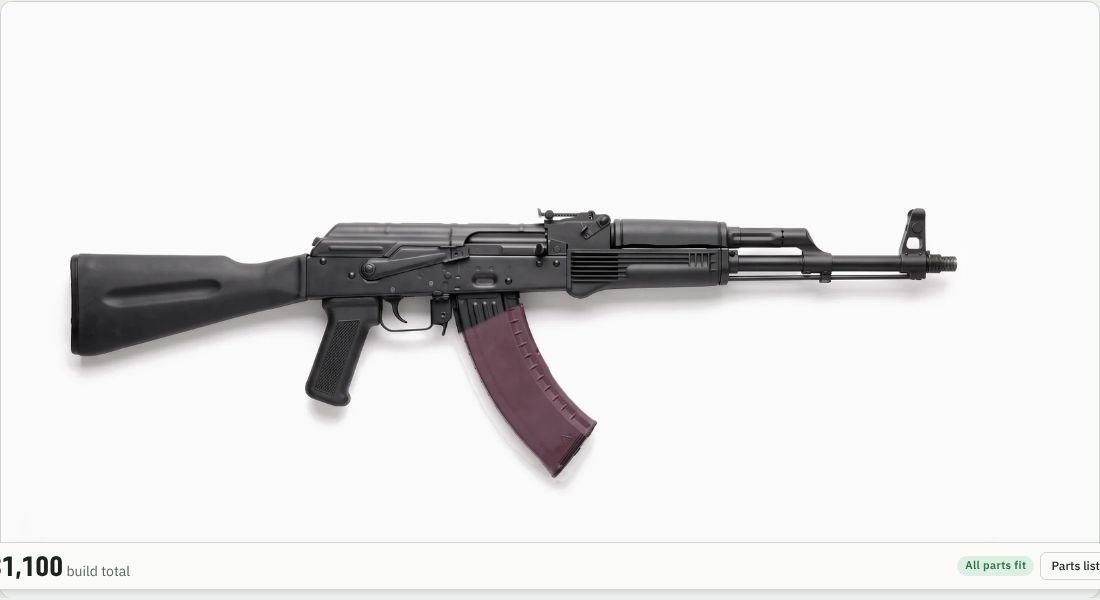 Surplus Soviet/Russian AK-74 30-Round on a AK