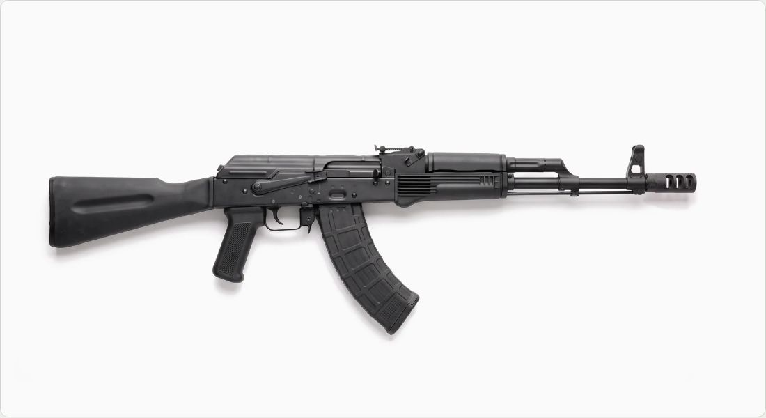 LANTAC Drakon AK Muzzle Brake (DGNAK47B) on a AK