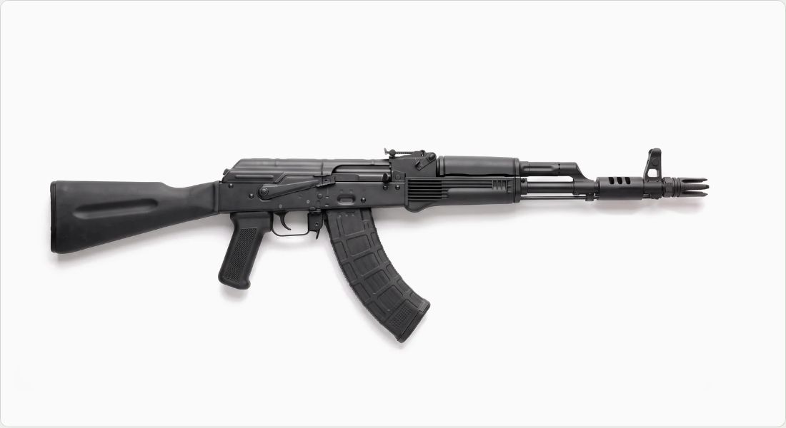 Spikes Tactical AK 7.62mm Dynacomp (SAKD14M) on a AK