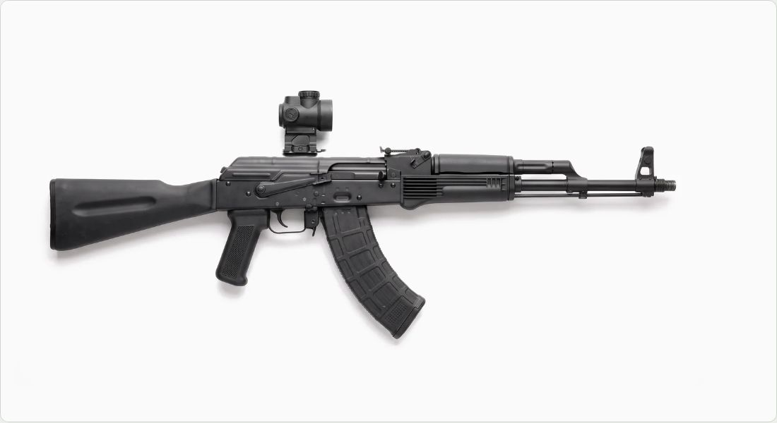 Trijicon MRO on a AK