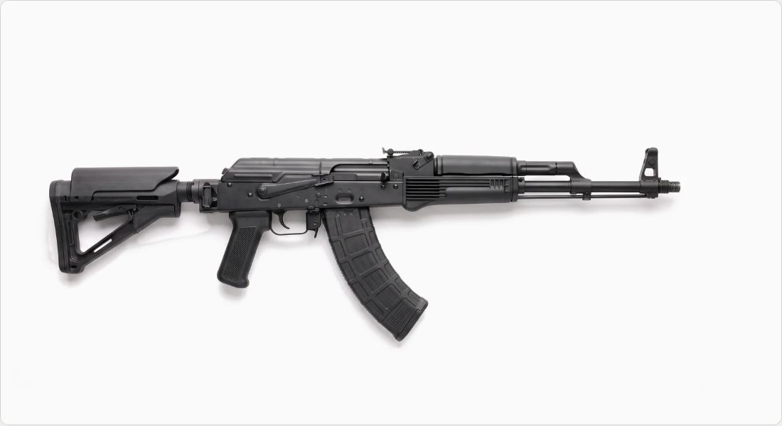 Pro Mag Archangel OPFOR AK 4-Position Adjustable Buttstock (AA123) on a AK
