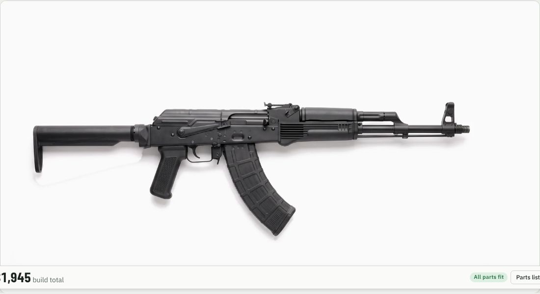 Command Arms (CAA) AKTM Aluminum Tube for Milled AK-47/74 on a AK