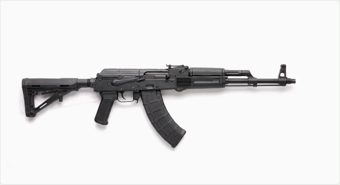 Magpul CTR Carbine Stock (Mil-Spec) on a AK