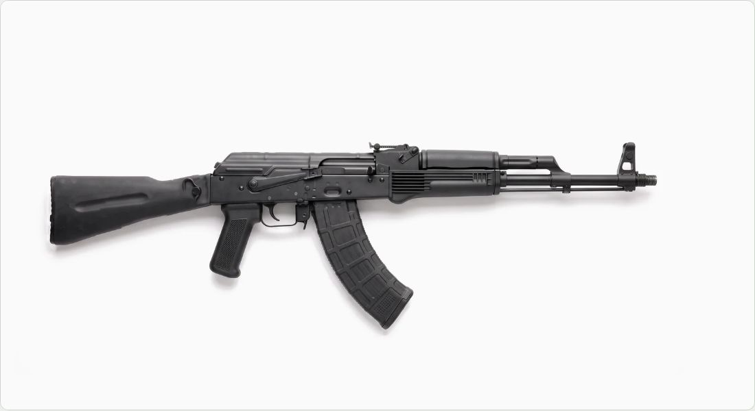 BCM Gunfighter Stock Mod 0 on a AK