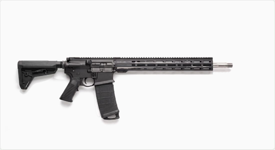 Rainier Arms Match 6mm Creedmoor AR-10/LR-308 18" Fluted Barrel, 1:8, Rifle Length on a AR-10