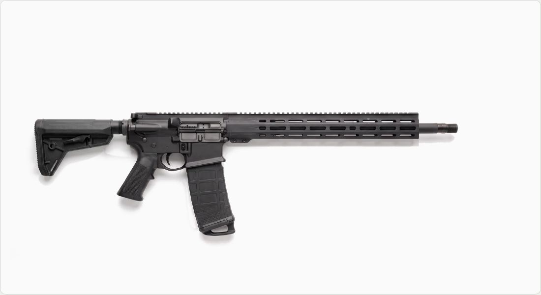 Faxon Firearms Match Series 18" .308 Win Heavy Fluted Rifle-Length Barrel (10B810R18FHQ-5R-NP3) on a AR-10