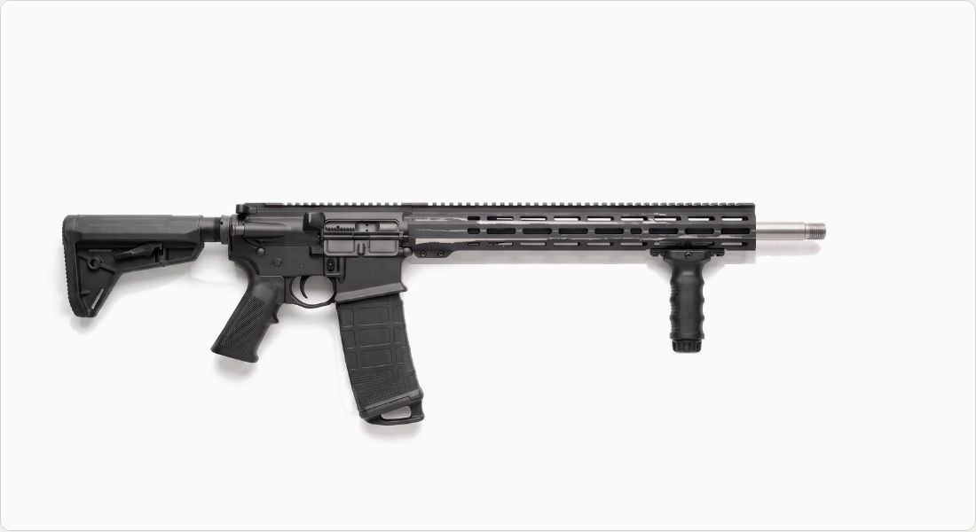 Magpul MVG MOE M-LOK Vertical Grip on a AR-10