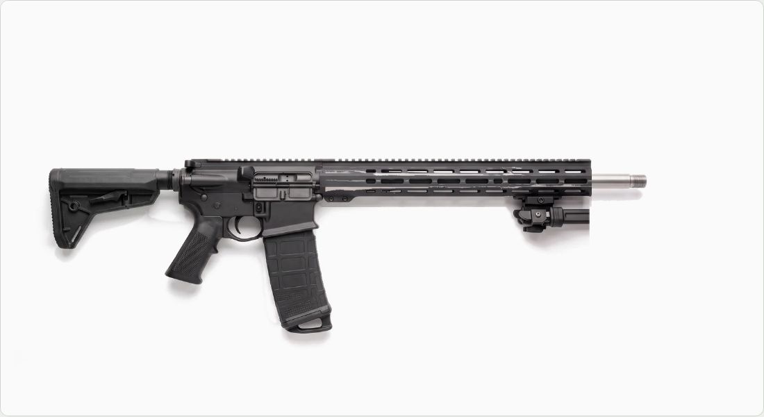 Magpul Bipod (M-LOK) on a AR-10