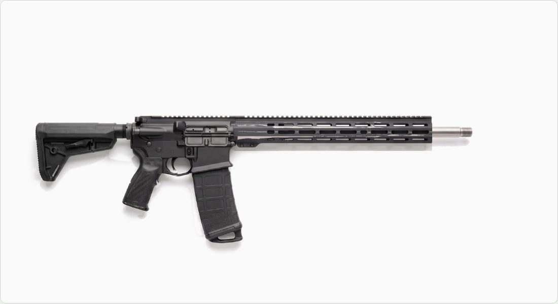 Reptilia CQG Grip on a AR-10