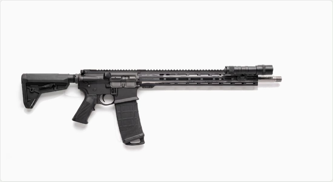 SureFire M340DFT-PRO Turbo Mini Scout Light Pro on a AR-10