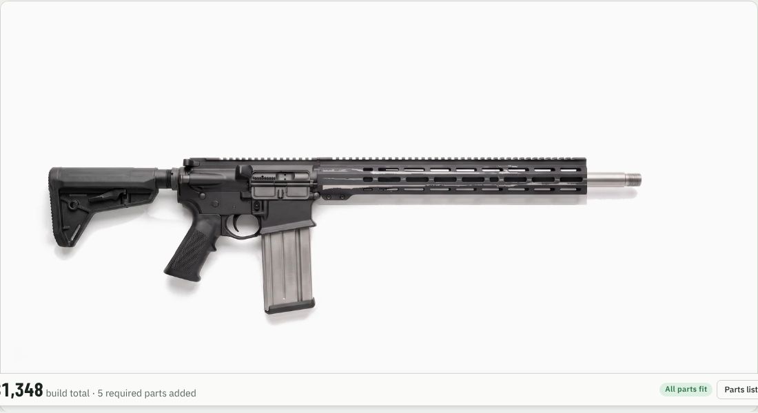 DURAMAG .308/6.8x51 Stainless Steel SR25/DPMS Magazine, 20 Round on a AR-10