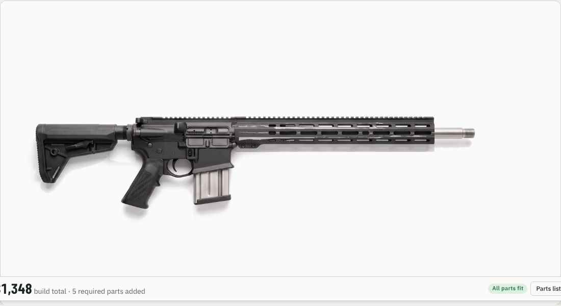 DURAMAG .308/6.8x51 Stainless Steel SR25/DPMS Magazine, 5 Round on a AR-10