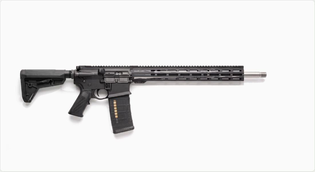 Magpul PMAG 25 M118 LR/SR GEN M3 Window, 25 Round on a AR-10