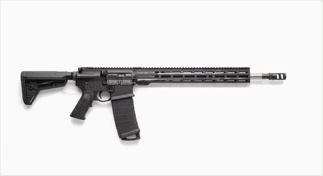 Dead Air KeyMo Muzzle Brake .30 cal (5/8x24) on a AR-10
