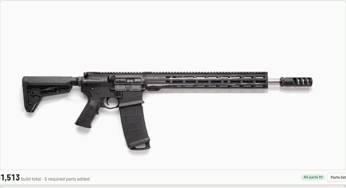 Area 419 Hellfire Self-Timing Muzzle Brake .338, Black Nitride (5/8x24) on a AR-10