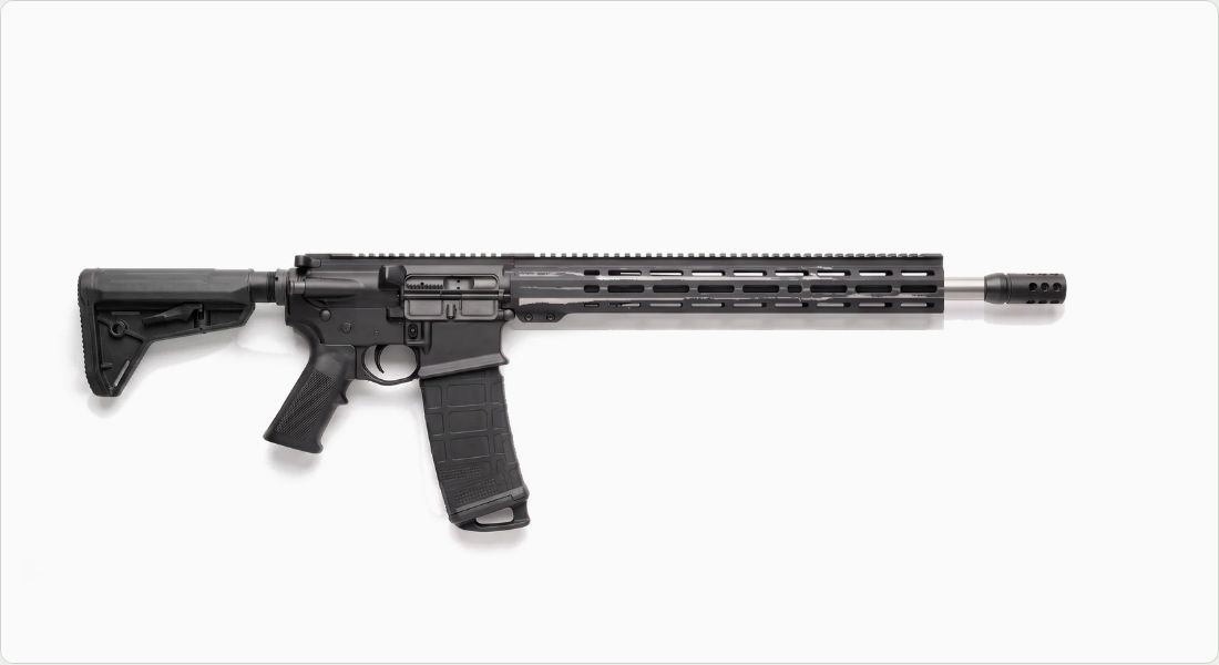 SureFire WARCOMP 762 Flash Hider/Suppressor Adapter (5/8x24) on a AR-10
