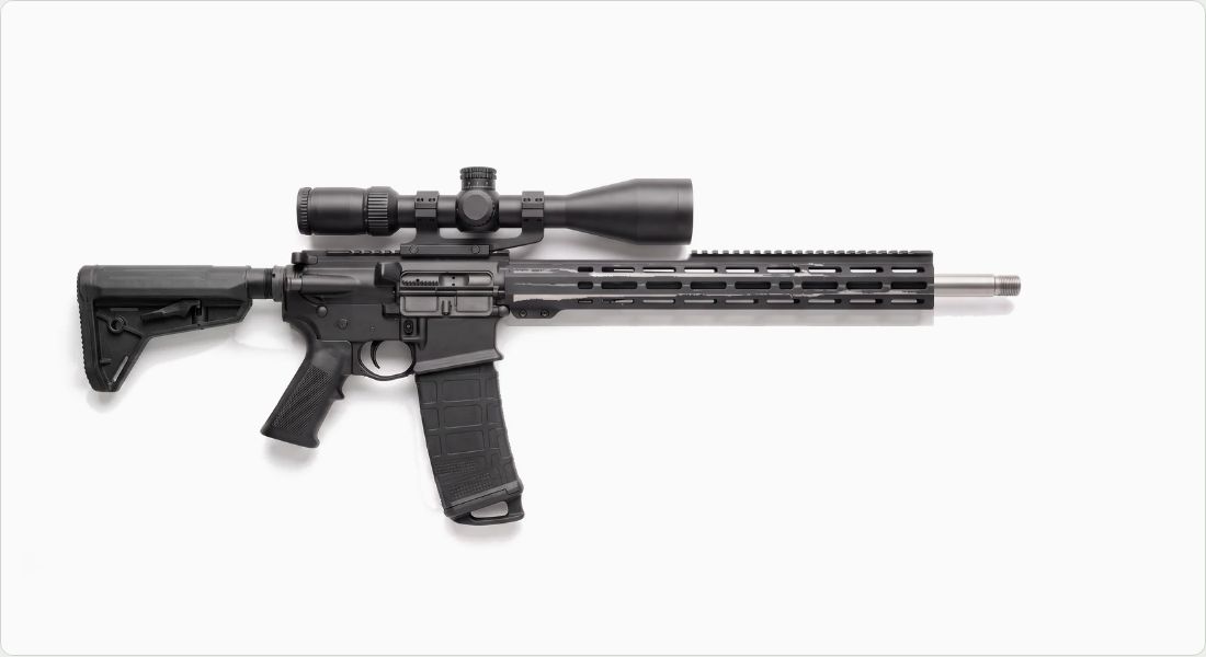 Athlon Optics Argos BTR Gen3 6-24x50 FFP on a AR-10