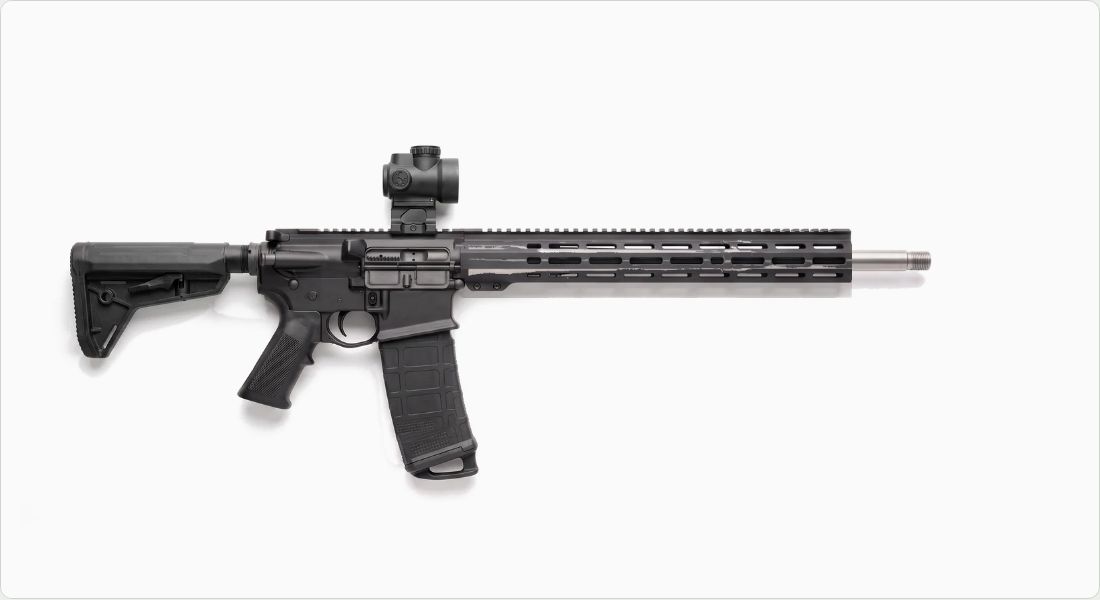 Trijicon MRO on a AR-10