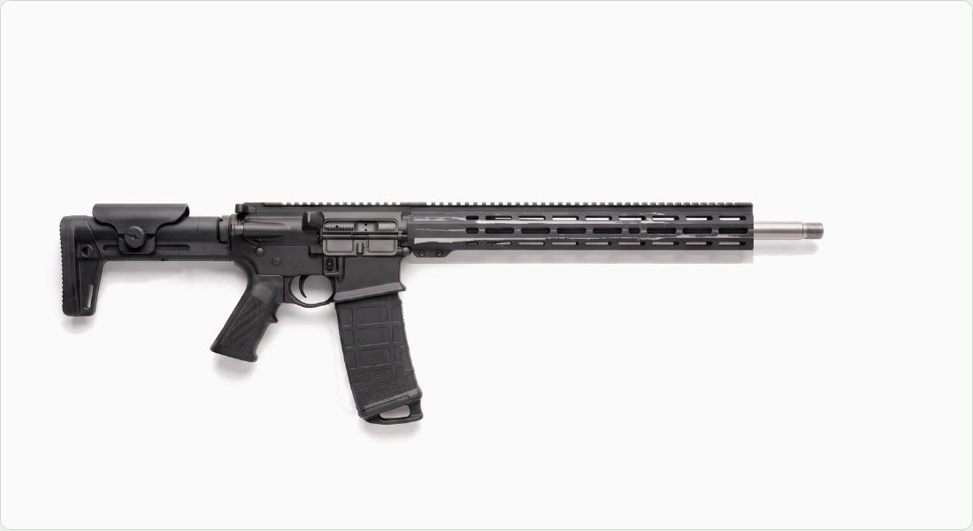 Magpul PRS Lite Stock on a AR-10