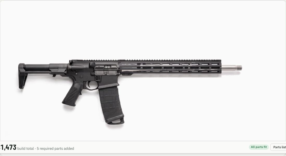 B5 Systems CPS Medium Collapsible Precision Stock on a AR-10