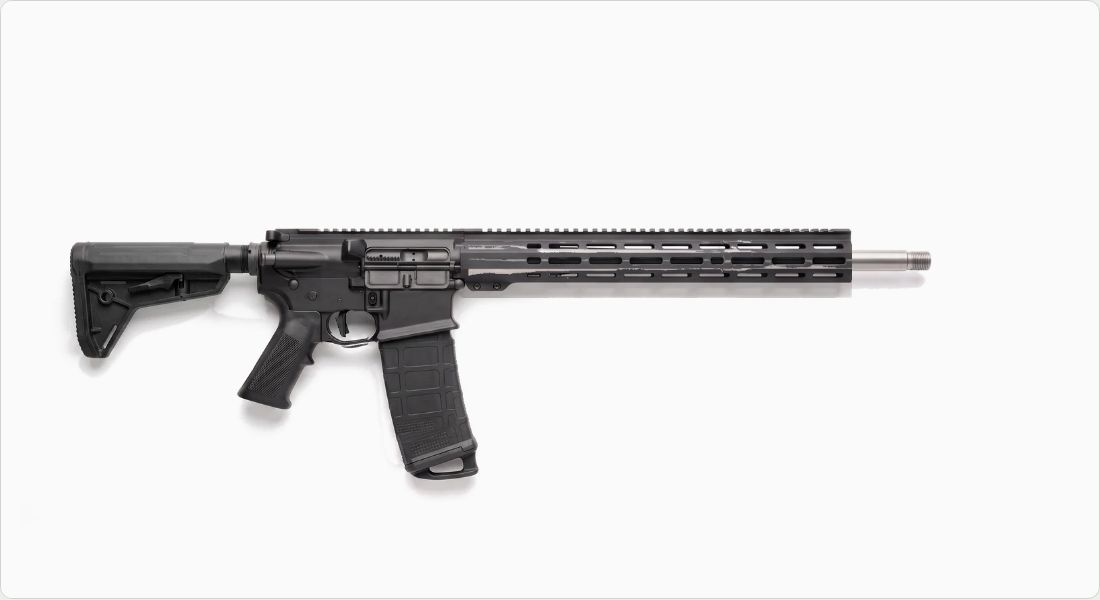 CMC Triggers Two Stage Flat Trigger on a AR-10