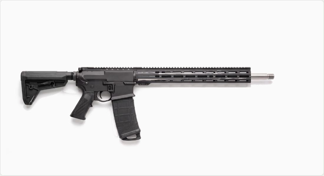 Alex Pro Firearms AR-10 Stripped Billet Upper, DPMS LR-308 on a AR-10
