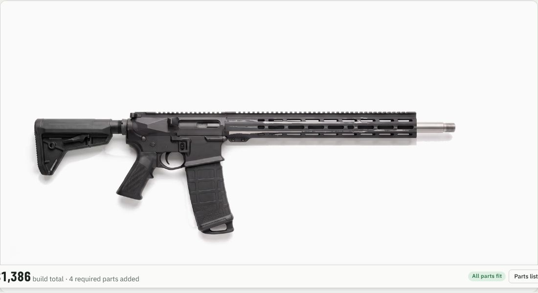 JL Billet .308 DPMS Stripped Billet Upper Receiver on a AR-10