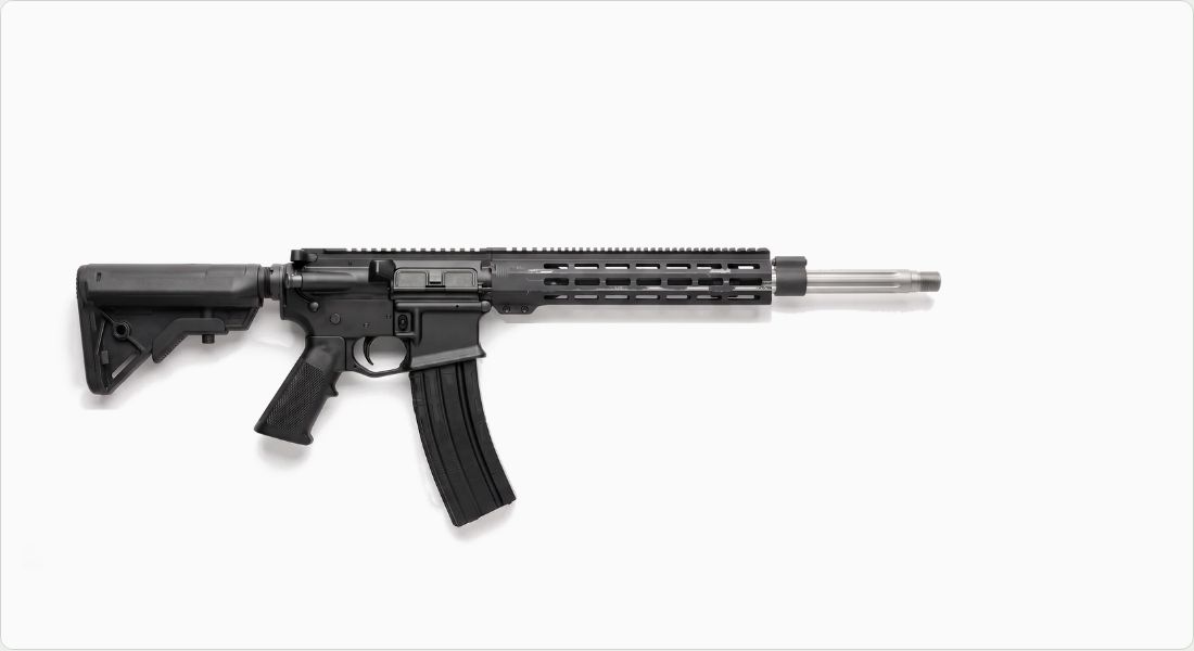 Ballistic Advantage Premium Series 16" 6.5 Grendel SPR Fluted Mid-Length Barrel on a AR-15