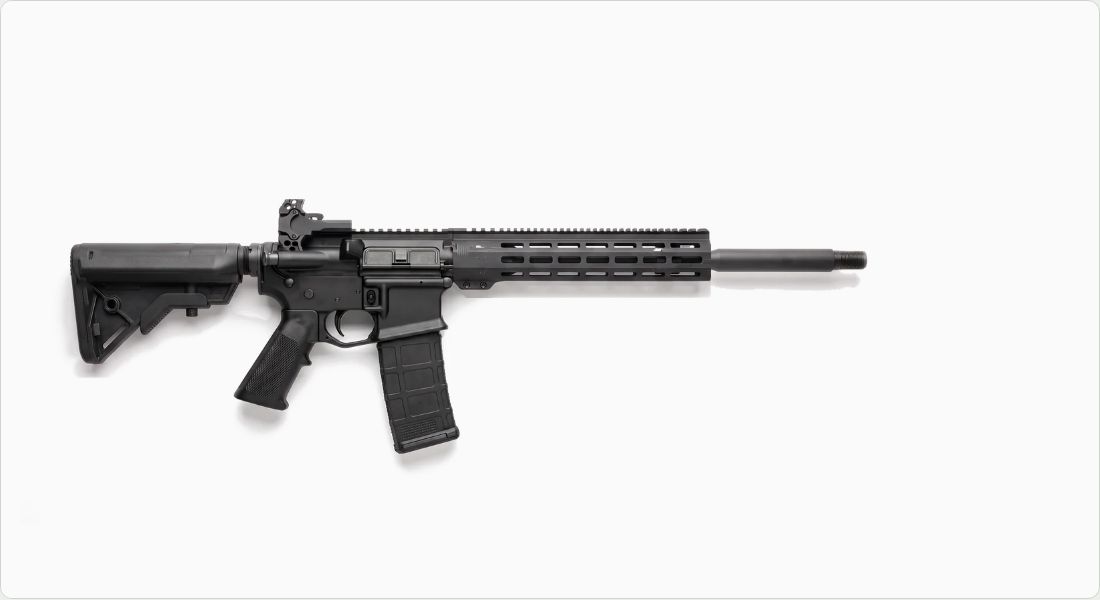 Daniel Defense GRIP-N-RIP Ambidextrous Charging Handle on a AR-15