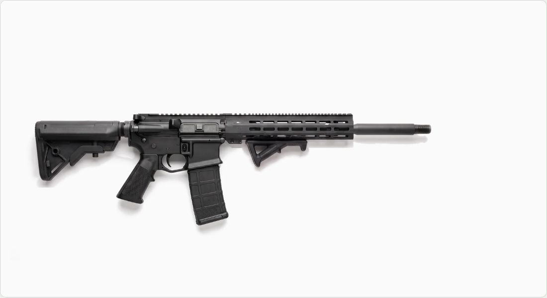 Magpul AFG-2 Angled Fore Grip on a AR-15
