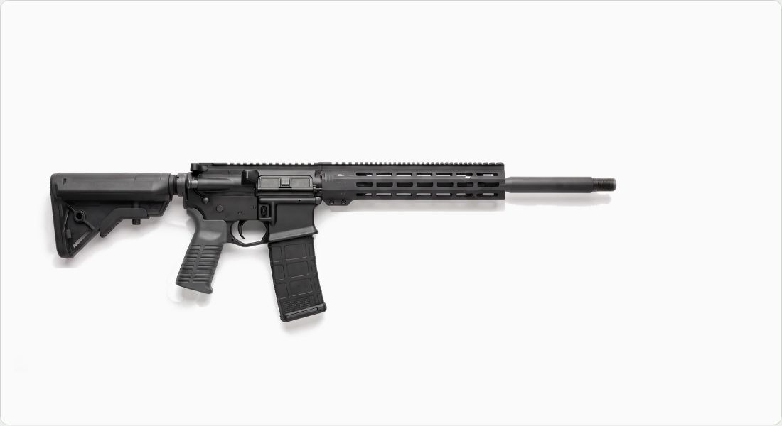 TangoDown BG-17 Battlegrip on a AR-15