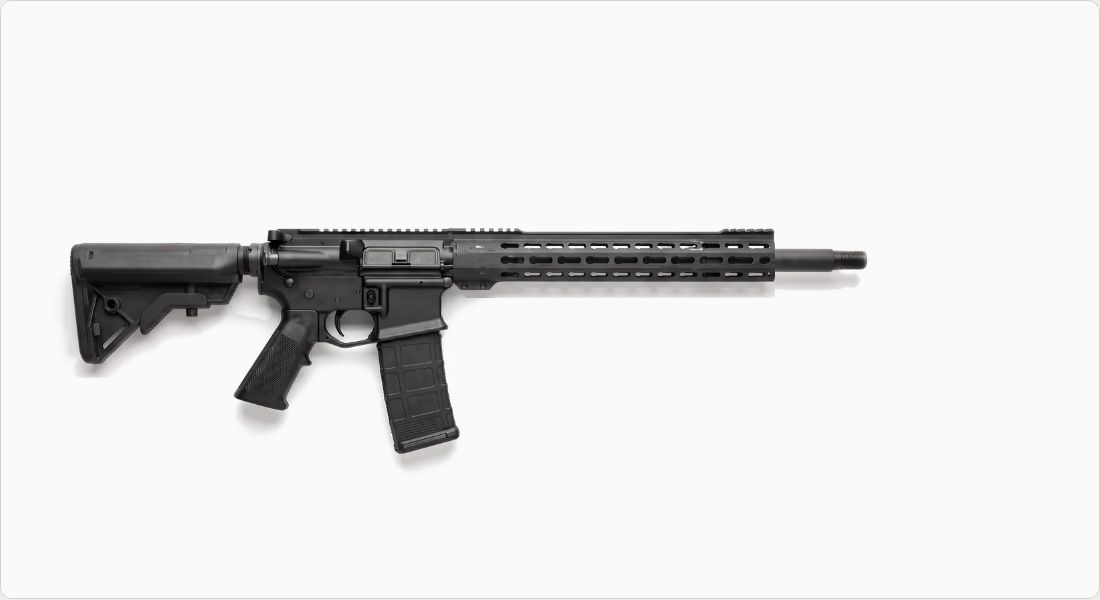 Odin Works O2 Lite KMod Forend 12.5" on a AR-15