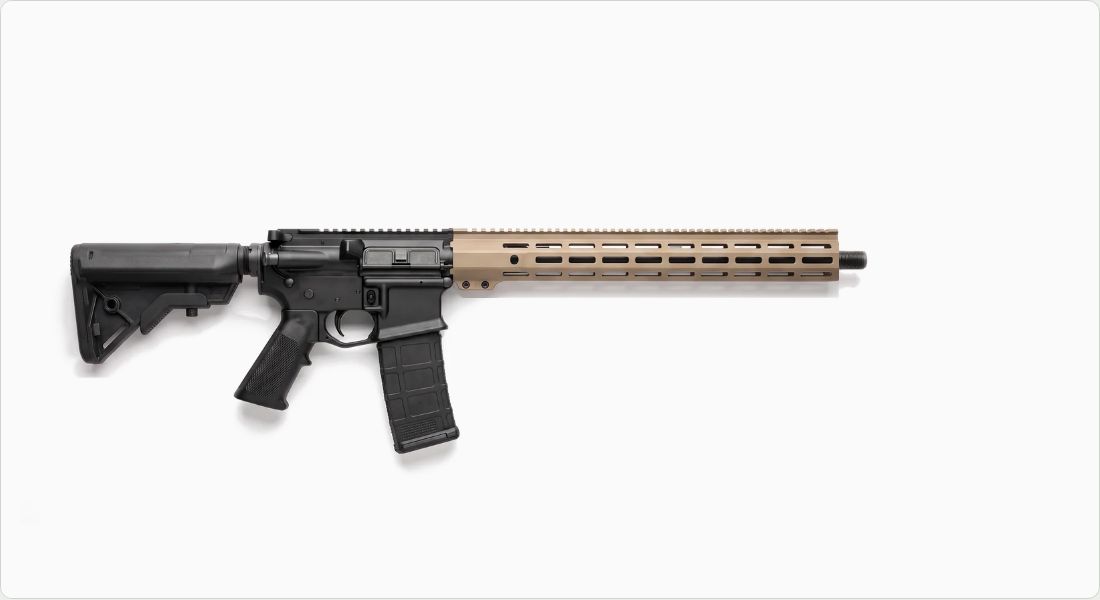 Expo Arms M-LOK AR-15 Handguard 15" (XP-GUARD15) on a AR-15