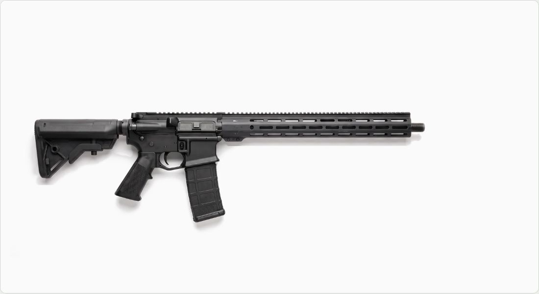Daniel Defense MFR XS 15.0 M-LOK Rail on a AR-15