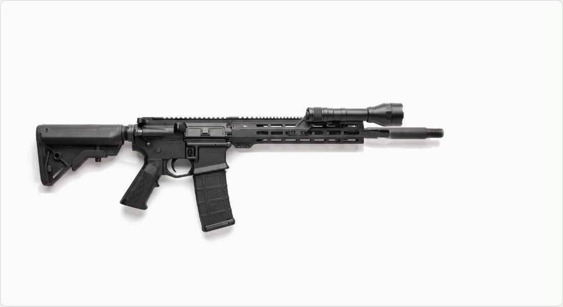 SureFire M640DFT-PRO Turbo Scout Light Pro on a AR-15