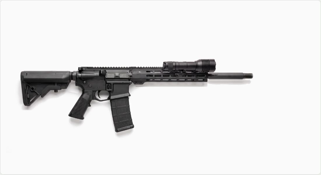 Olight Odin on a AR-15