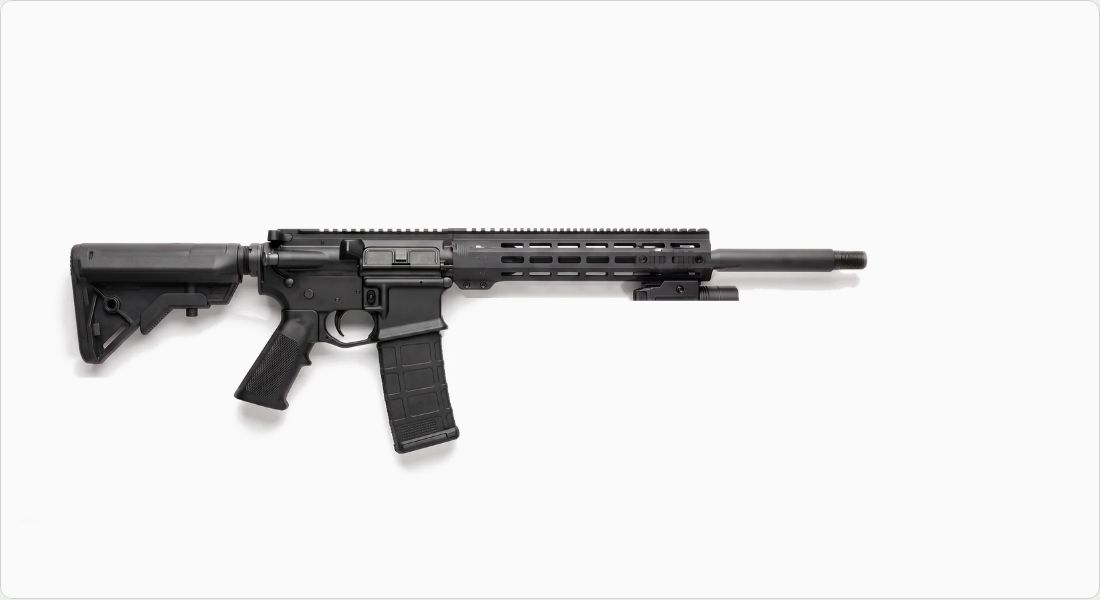 Streamlight TLR RM 2 Laser-G on a AR-15