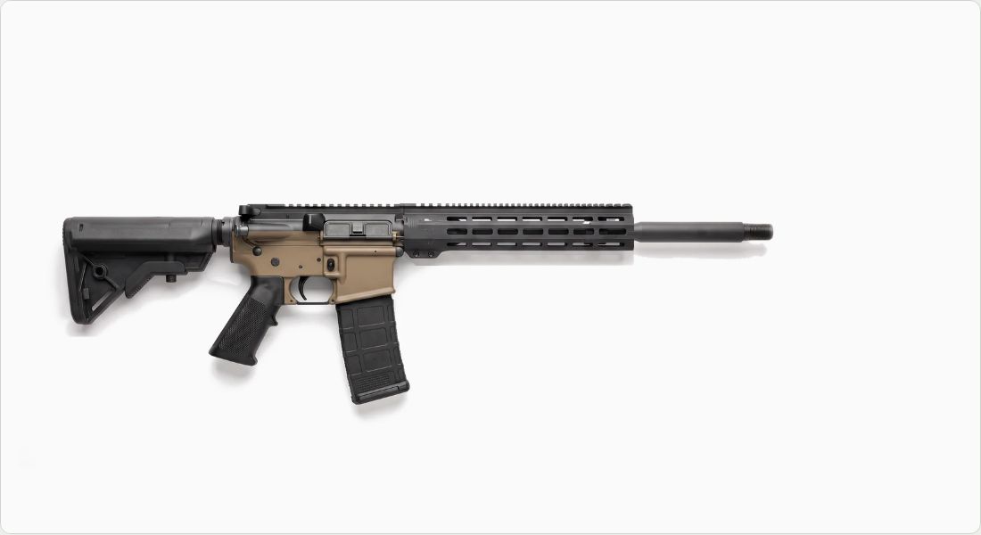 Geissele Automatics Super Duty Stripped Lower Receiver on a AR-15